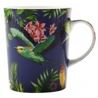 maxwell williams birds of paradise mug blue 330ml