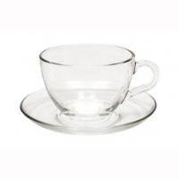 Maxwell & Williams Blend Glassware Cup & Saucer