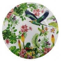 maxwell williams birds of paradise plate white 19cm