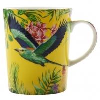 maxwell williams birds of paradise mug yellow 330ml