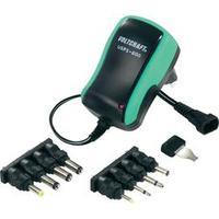 Mains PSU (adjustable voltage) VOLTCRAFT USPS-600 green 3 Vdc, 4.5 Vdc, 5 Vdc, 6 Vdc, 7.5 Vdc, 9 Vdc, 12 Vdc 600 mA 7.2