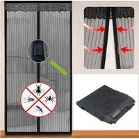 Magnetic Screen Door Keep Insects Out Mosquito Door Screen 90x210cm