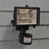 Mains Powered PIR Security Flood Light with 150W Sensor by Kingfisher