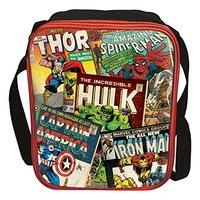 marvel comics vertical lunchbag multi colour