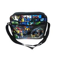 Marvel Courier Messenger Bag, 34 Cm, Black