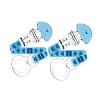 MAM Soother Clip 2 Pack Blue