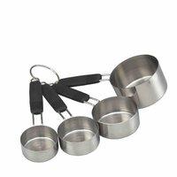 master class soft grip stainless steel measuring cups set of 4
