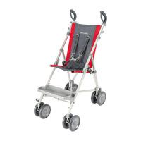 Maclaren Major Elite Pushchair in Cardinal and Charcoal