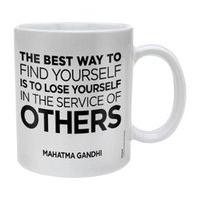 Mahatma Gandhi Service Of Others Ceramic Mug