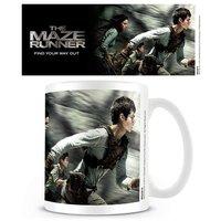 maze runner running mug