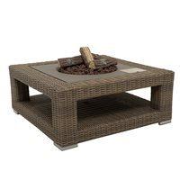MAUI OUTDOOR GAS FIRE PIT in Light Brown