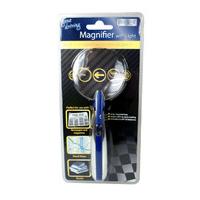 magnifier with bright light