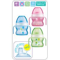 Mam Starter Cup With Soft Non Spill Spout (pink)