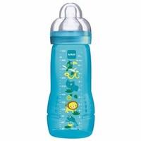 mam baby bottle 330ml 4 months girls colours