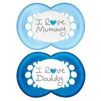MAM Style Soother Twin Pack (6m+) Boys