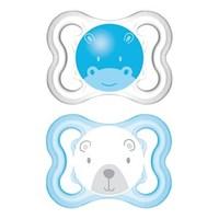 MAM Air Soother Twin Pack (0 months+) Girls