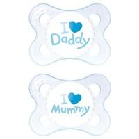 MAM Style Soother Twin Pack (0m+) Boys