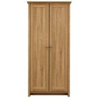 manor oak effect 2 door wardrobe h1932mm w897mm