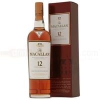 macallan 12 year sherry oak whisky 70cl