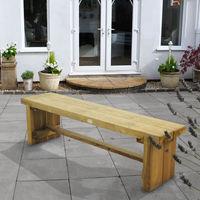 Machine Mart Xtra Forest 1.5m Double Sleeper Bench