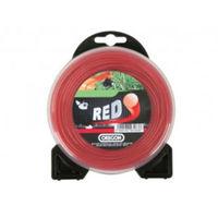 Machine Mart Xtra Oregon Red Round Trimmer Line - 3.0mm x 225m