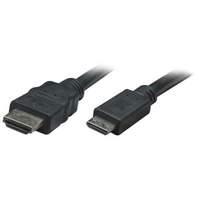 Manhattan Shielded High Speed Mini Hdmi To Male Hdmi Cable 1.8m Black (304955)