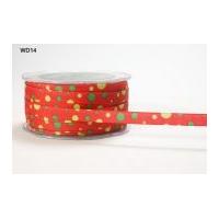 may arts bubbles print grosgrain ribbon