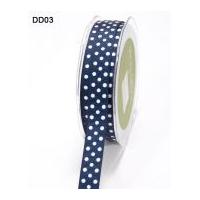 May Arts Polka Dots Spotty Grosgrain Ribbon