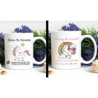 magical unicorn mug 9 designs