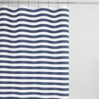 malo navy stripe shower curtain l18 m