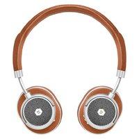 Master & Dynamic MW50 Wireless On-Ear Headphones - Brown Leather / Silver Metal (MW50S2)