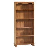 Malmo Stained Pine Bookcase (H)1661mm (W)767mm (D)270mm