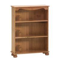 Malmo Stained Pine Bookcase (H)1021mm (W)767mm (D)270mm