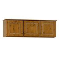 Malmo Stained Pine 3 Door Top Box (H)416mm (W)1296mm