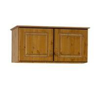 Malmo Stained Pine 2 Door Top Box (H)416mm (W)883mm