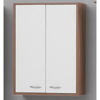 Madrid4 Bathroom Wall Cabinet In Plumtree And White With 2 Door