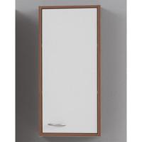 Madrid1 Bathroom Wall Cabinet In Plumtree And White With 1 Door