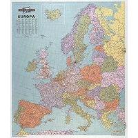 Map Marketing Europe Political Laminated Map
