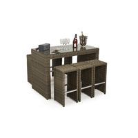 Maze Rattan Winchester Garden Bar Set