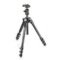 Manfrotto MKBFRA4-BH Befree Compact Aluminum Travel Tripod - Black