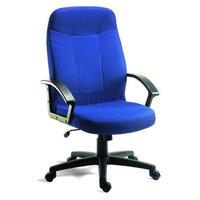 Mayfair Executive Fabric Chair Mayfair Executive Fabric Chair Blue
