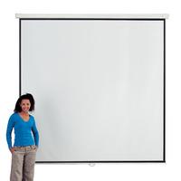 Manual Wall Screens with Border W 2400mm x H 2400mm