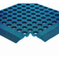 MAT - RUBBER WORKSAFE, BLUE GREASE PROOF - QTY.1