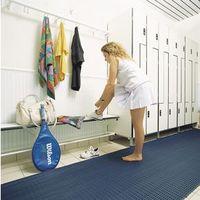 matting pvc leisure safety heronrib 2000 50cms blue