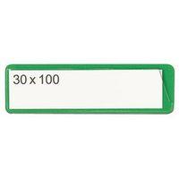 MAGNETIC TICKET POUCH 30X100 PK 100 - GREEN