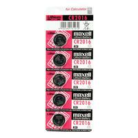 maxell lithium coin cell cr2016 c5 pack x5
