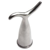 matt chrome sash window hook