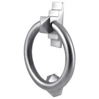 Matt Chrome Ring Knocker 105mm