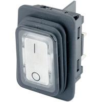 Marquardt 1935.3113 IP65 Rocker Switch Illuminated White DPST Off-...