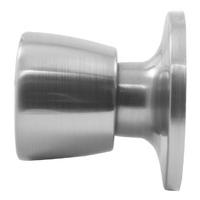 matt chrome dummy door knob